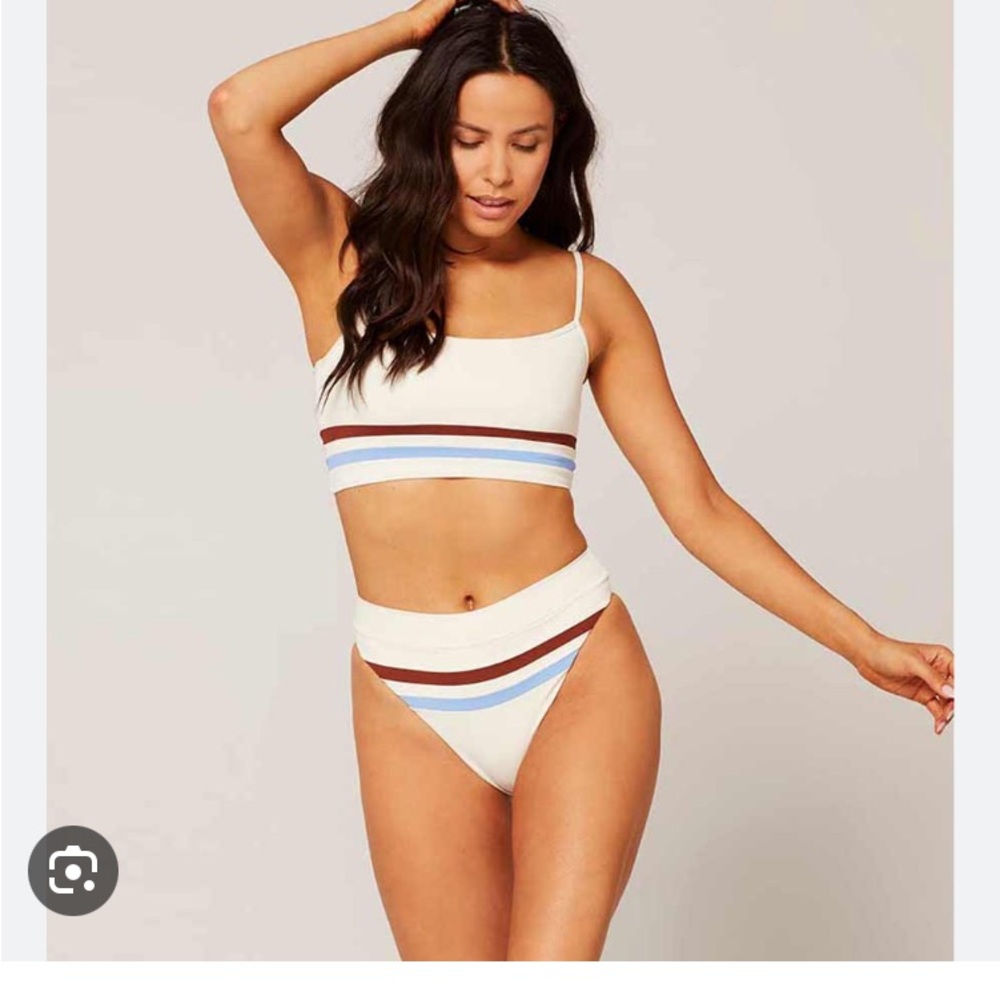 L*space two piece swimsuit .REN Top size L.Wilson bottom size M